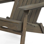 Malibu Outdoor Acacia Wood Folding Adirondack Chairs (Set of 2) by Christopher Knight Home