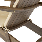Malibu Outdoor Acacia Wood Folding Adirondack Chairs (Set of 2) by Christopher Knight Home