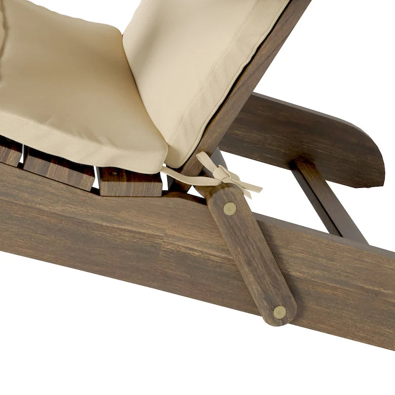 Malibu Outdoor Acacia Wood Folding Adirondack Chairs (Set of 2) by Christopher Knight Home