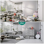 8 Drawers Furniture Storage Chest Multi-Size Drawers Dressers