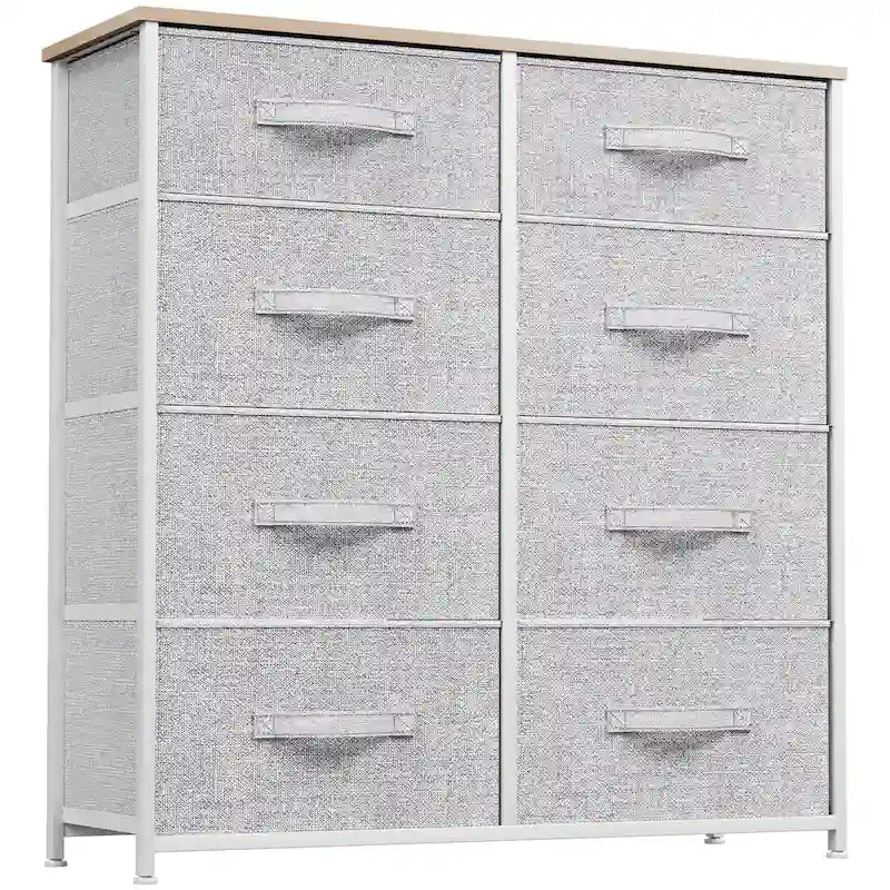 8 Drawers Furniture Storage Chest Multi-Size Drawers Dressers