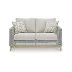 Signature Design by Ashley Seton Creek Gray Outdoor Loveseat with Cushion - 58.5 W x 36.25 D x 35.88 H