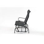 Havana Black Twin Seat Outdoor Glider