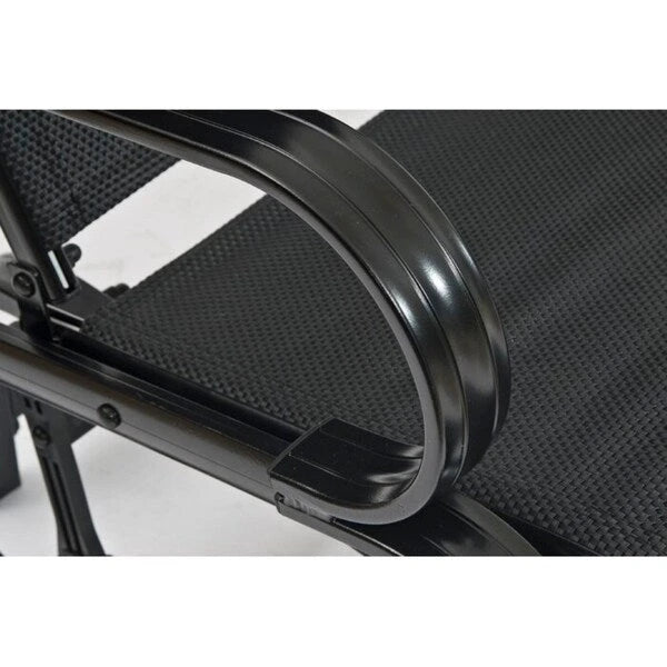 Havana Black Twin Seat Outdoor Glider