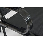 Havana Black Twin Seat Outdoor Glider