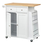 Simple Living White Sonoma Kitchen Cart