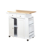 Simple Living White Sonoma Kitchen Cart