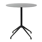 27.5 Round Powder-coated Outdoor-Indoor Metal Dining Table