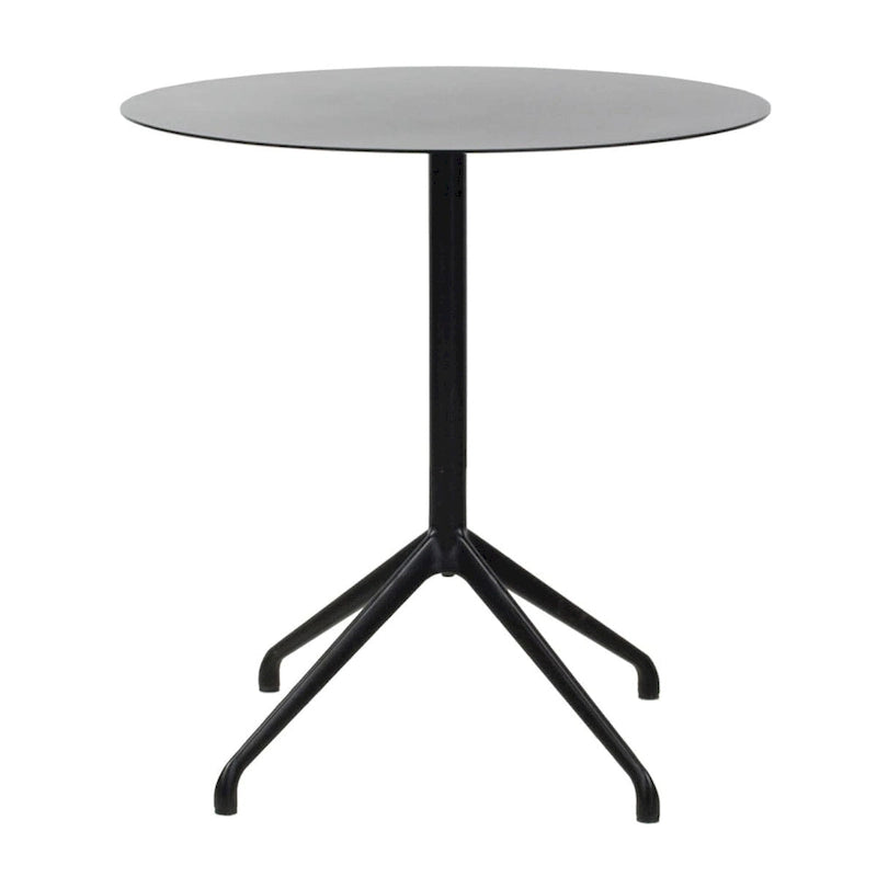 27.5 Round Powder-coated Outdoor-Indoor Metal Dining Table