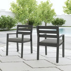 Homestyles Grayton Outdoor Dining Chairs (Set of Two) - 26 x 32 x 33