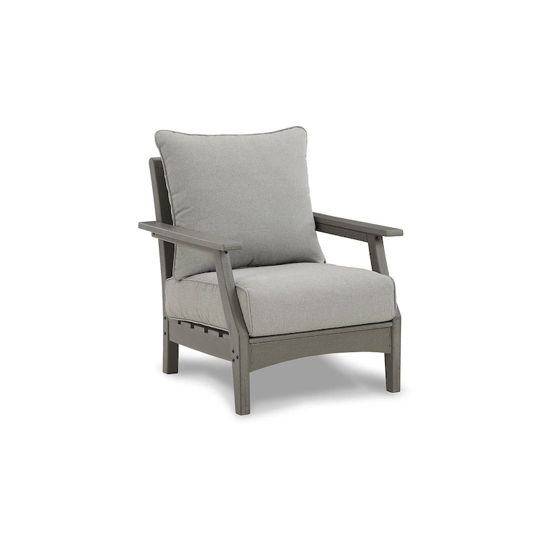 Signature Design by Ashley Visola Gray 3-Piece Outdoor Package - 80W x 33D x 37H