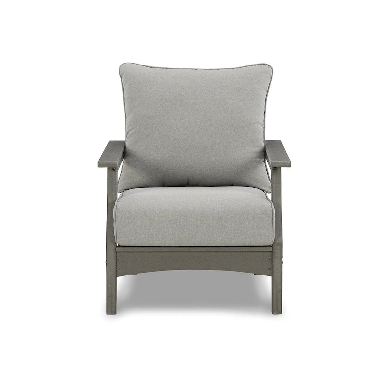 Signature Design by Ashley Visola Gray 3-Piece Outdoor Package - 80W x 33D x 37H