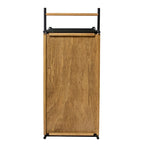 SEI Furniture Livingston Rolling Bar Cart