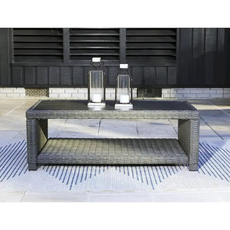 Elite Park Outdoor Coffee Table - 49.75 W x 26.63 D x 17.75 H