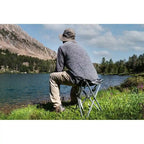 Travel Chair Big Slacker Camp Stool in Black