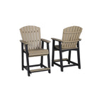 Signature Design by Ashley Eisely Outdoor Counter Height Bar Stool (Set of 2)