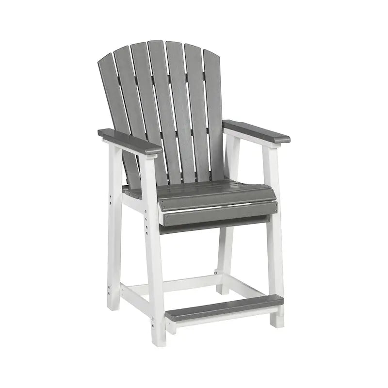 Signature Design by Ashley Eisely Outdoor Counter Height Bar Stool (Set of 2)
