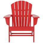 Polytrends Altura Outdoor Eco-Friendly All Weather Adirondack Chair with Side Table (2-Piece Set)
