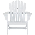 Polytrends Altura Outdoor Eco-Friendly All Weather Adirondack Chair with Side Table (2-Piece Set)