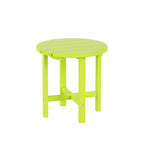 Polytrends Altura Outdoor Eco-Friendly All Weather Adirondack Chair with Side Table (2-Piece Set)