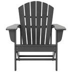 Polytrends Altura Outdoor Eco-Friendly All Weather Adirondack Chair with Side Table (2-Piece Set)