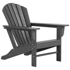 Polytrends Altura Outdoor Eco-Friendly All Weather Adirondack Chair with Side Table (2-Piece Set)