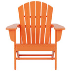 Polytrends Altura Outdoor Eco-Friendly All Weather Adirondack Chair with Side Table (2-Piece Set)