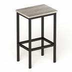 Square Bar Table with 2 Bar Chairs