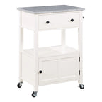 Fairfax Kitchen Cart with Granite Top