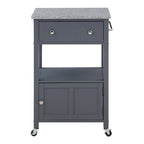 Fairfax Kitchen Cart with Granite Top