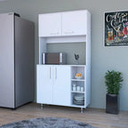 FM Furniture Colorado Pantry Cabinet with Three Open Shelves - N/A