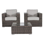 LSI 2 - Person Seating Group with Sunbrella Cushions