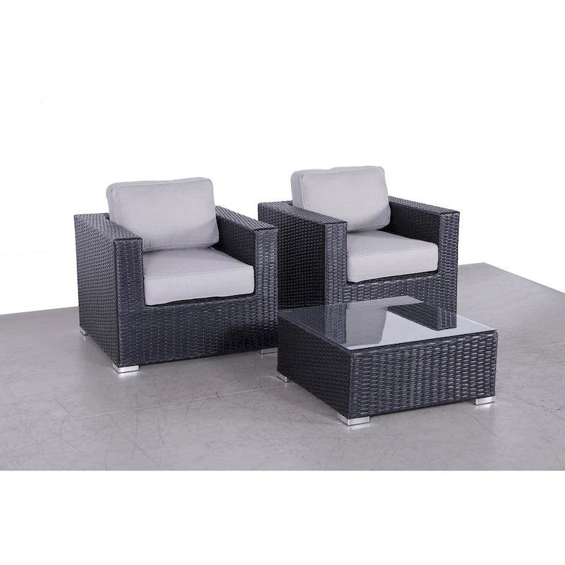 LSI 2 - Person Seating Group with Sunbrella Cushions