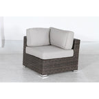 LSI Wicker/Rattan 4 - Person Seating Group with Cushions