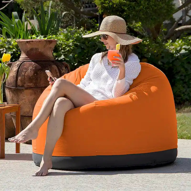 Jaxx Palmetto Sunbrella Bean Bag Patio Chair