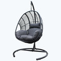 High Quality Wicker Swing Egg Chair Great for Indoors&Outdoors - N/A
