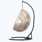 High Quality Wicker Swing Egg Chair Great for Indoors&Outdoors - N/A