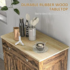 Sideboard Buffet CabinetKitchen Storage Cabinet - 15.75D x 26.75W x 33.5H