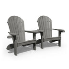 Poly Adirondack Companion Chair Set