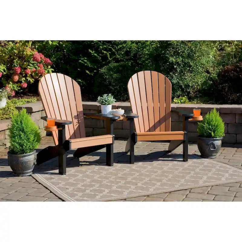 Poly Adirondack Companion Chair Set