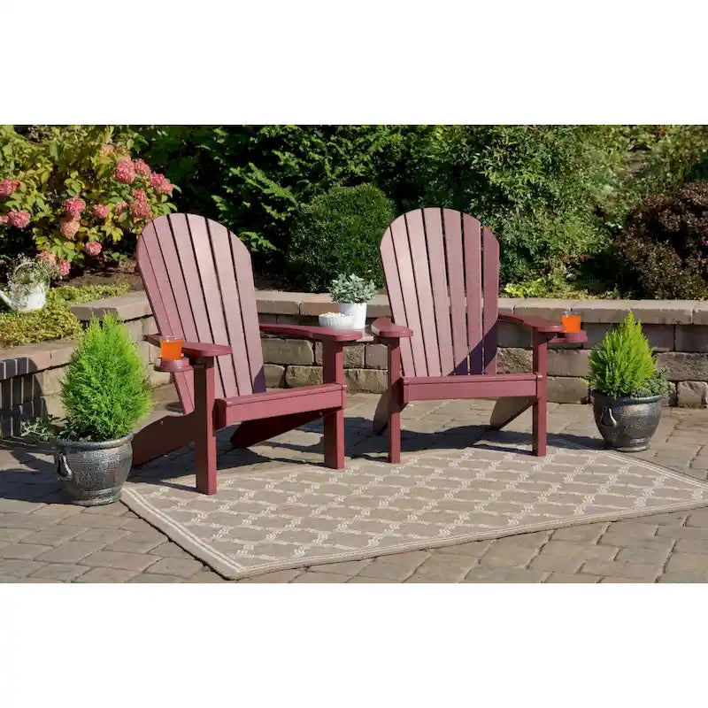 Poly Adirondack Companion Chair Set