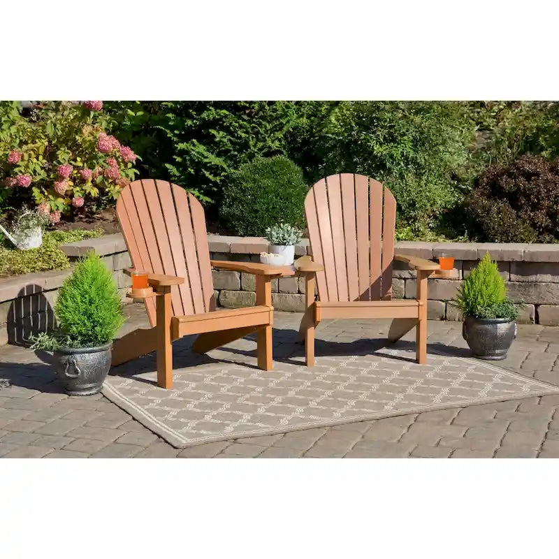 Poly Adirondack Companion Chair Set
