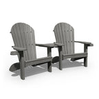Poly Adirondack Companion Chair Set