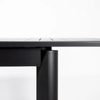 DESwan 108 in. x 39 in. Extendable Rectangular Aluminum Outdoor Dining Table