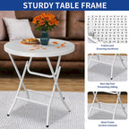 Moasis HDPE Foldable Patio Side Table