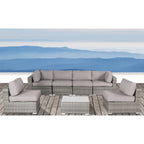 LSI Verona Wicker 7-piece Conversation Group with Cushion
