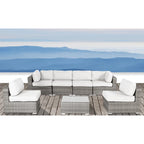 LSI Verona Wicker 7-piece Conversation Group with Cushion