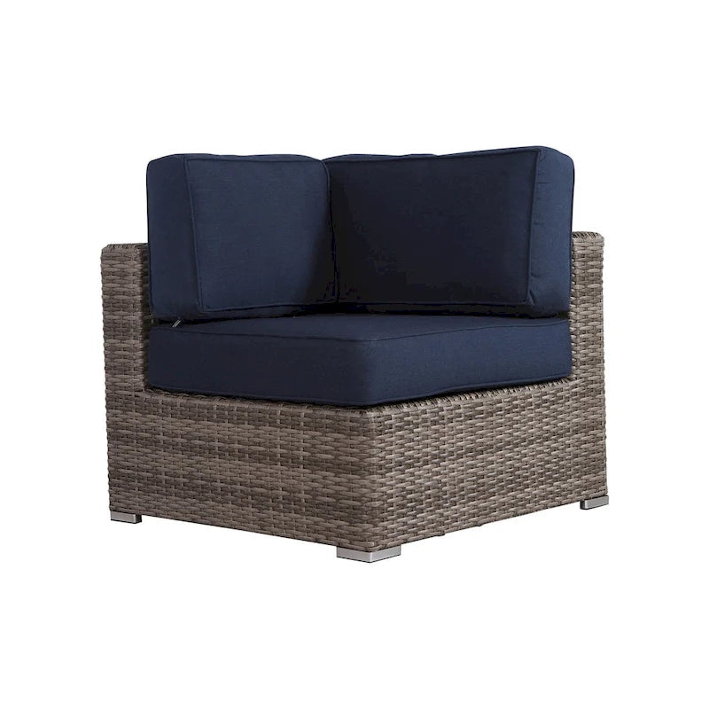 LSI Verona Wicker 7-piece Conversation Group with Cushion