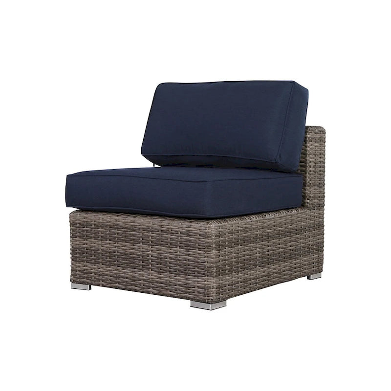 LSI Verona Wicker 7-piece Conversation Group with Cushion