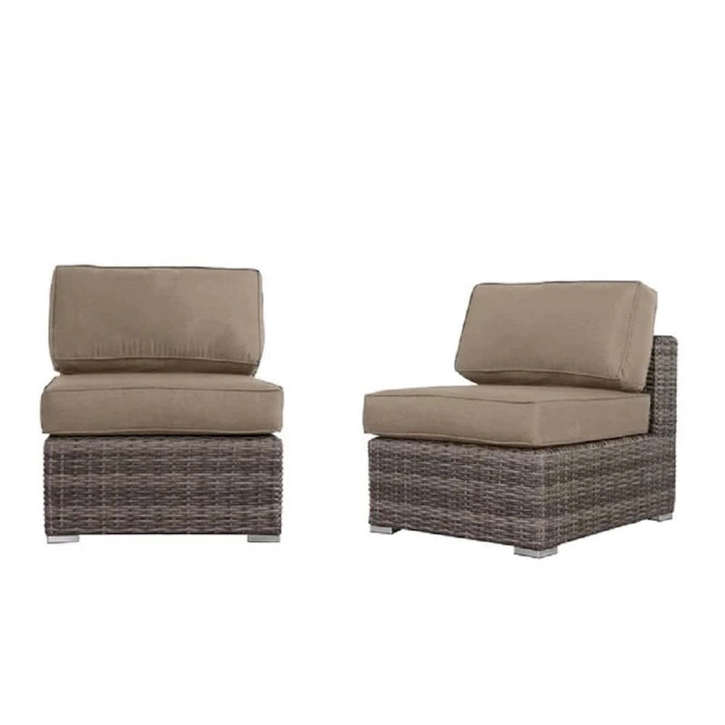 LSI Verona Wicker 7-piece Conversation Group with Cushion